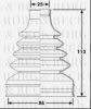 BORG & BECK BCB6256 Bellow, driveshaft